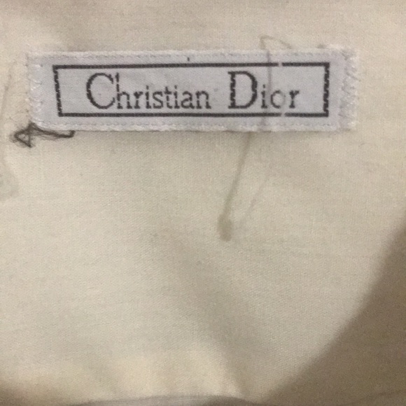 Men’s Christian Dior white long sleeve button up - Picture 2 of 6